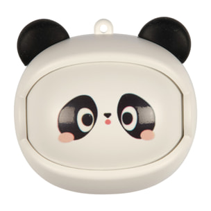 Enceinte Sans Fil - THE CONCEPT FACTORY - Multiface Panda Kawaii - Noir et Blanc