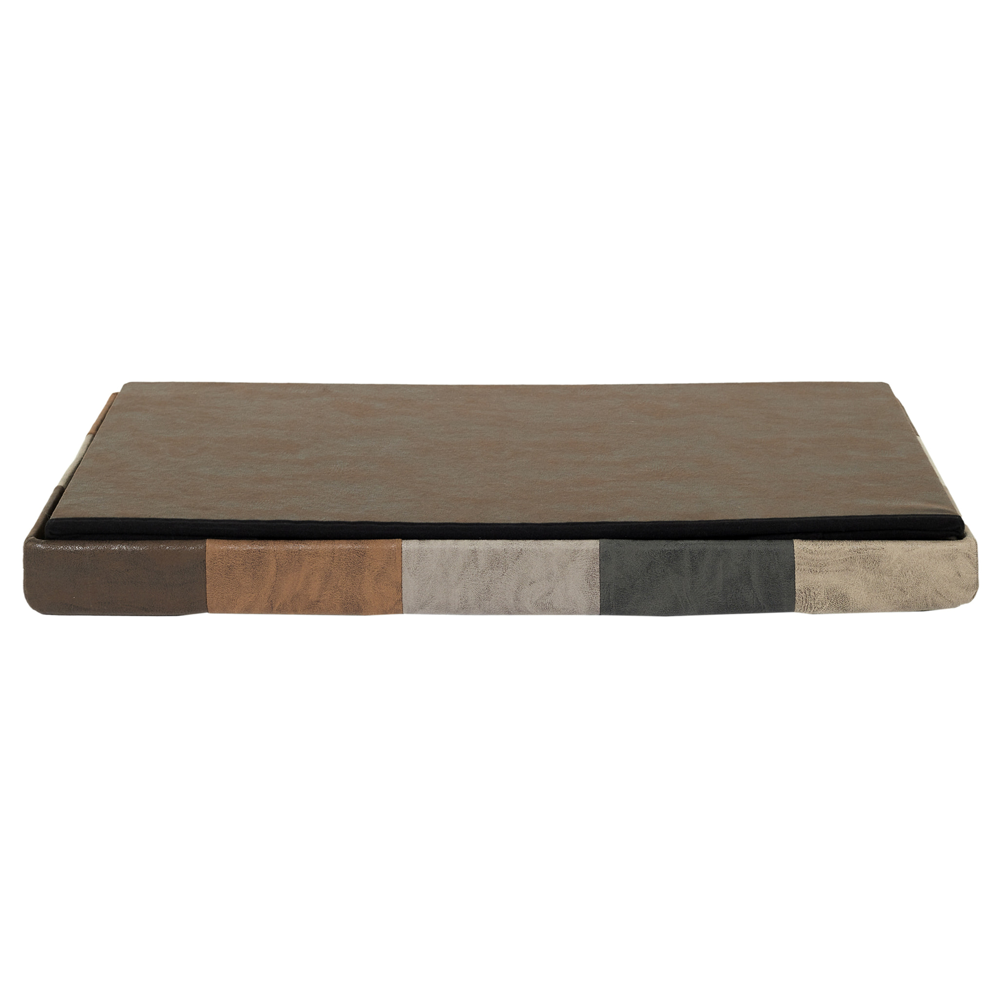 Coffre Banc Pliable Patchwork Pu M2