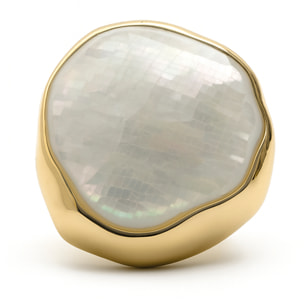 Anillo Riub acabado oro amarillo 18k