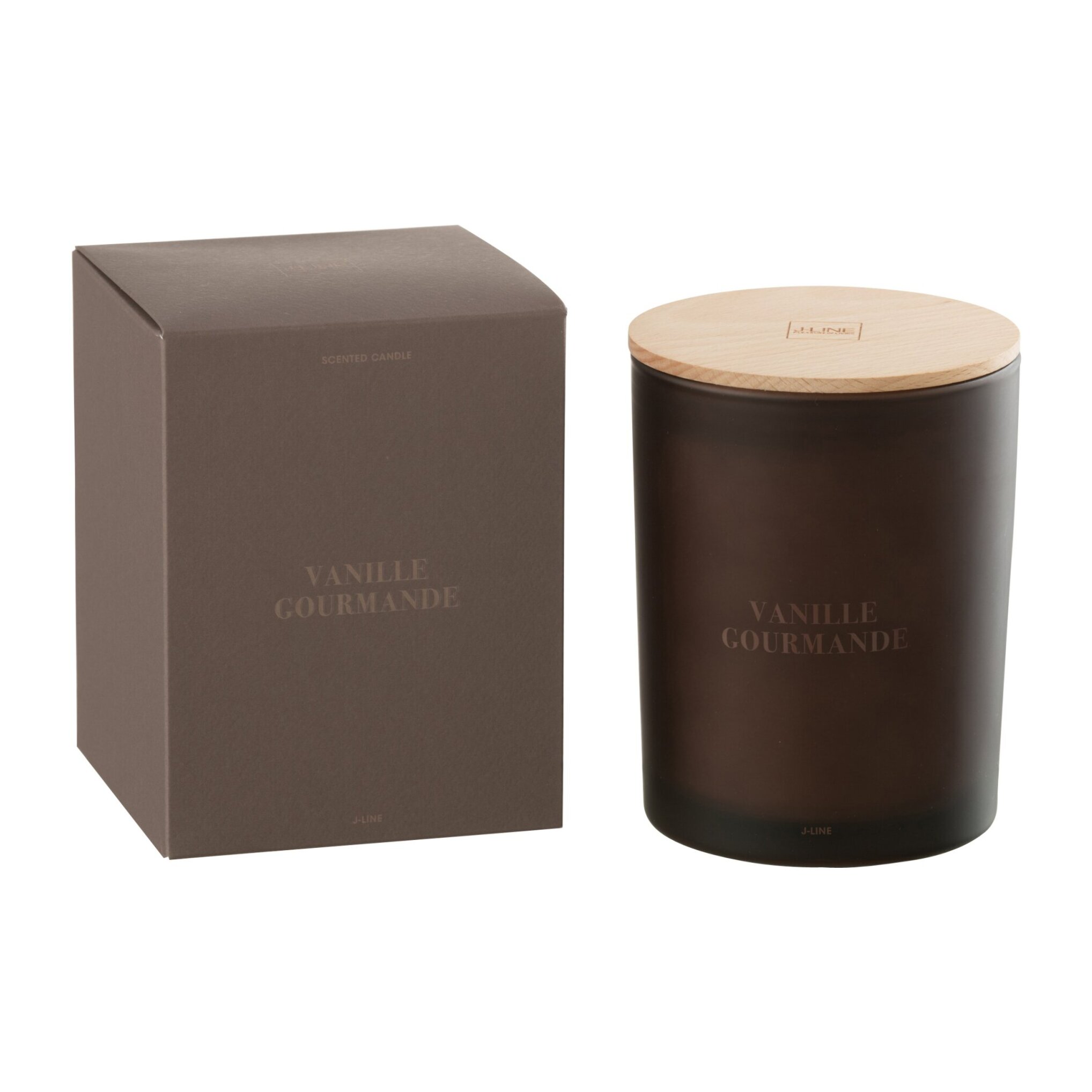 J-Line bougie parfumée Accords Essentiels - Vanille Gourmande - brun - 52H