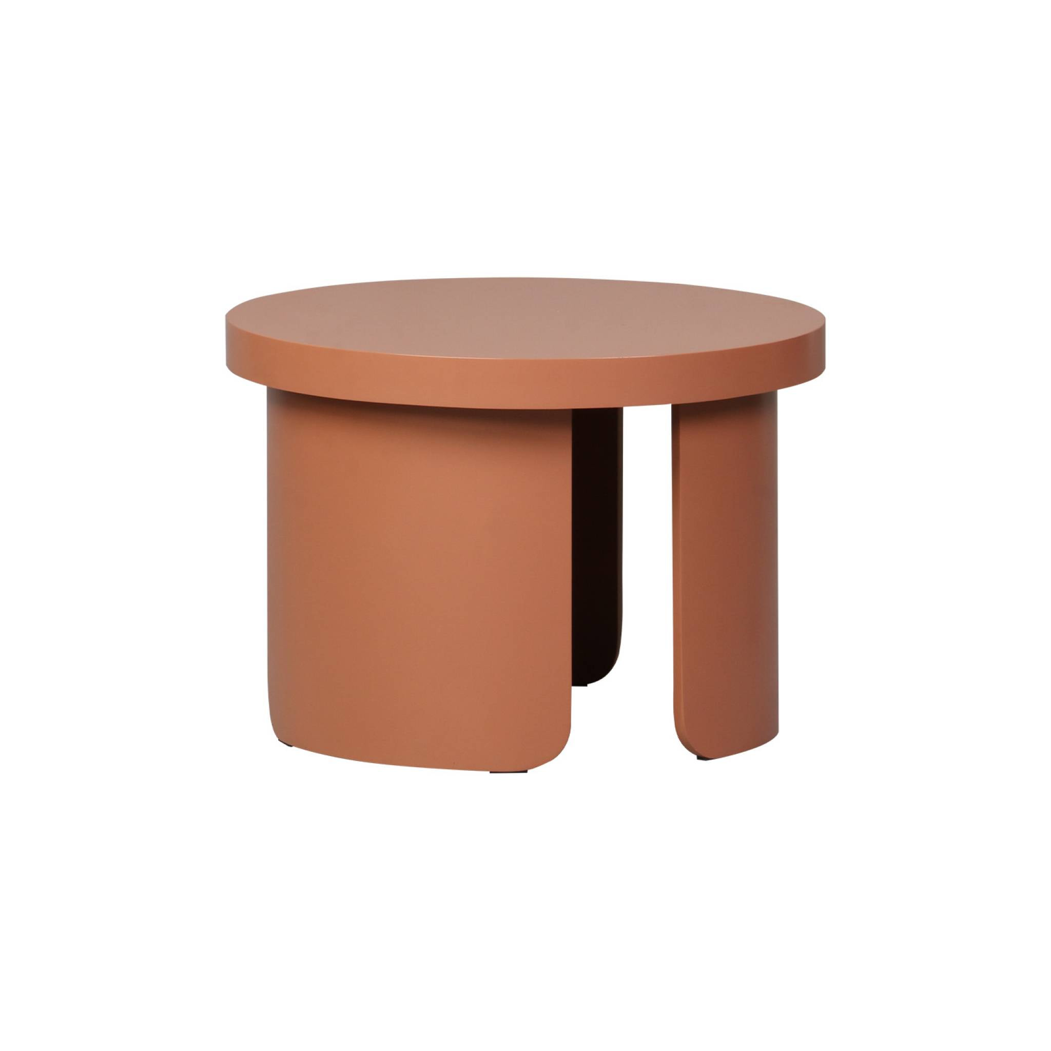 Set de 2 tables basses gigognes rondes   LUMA