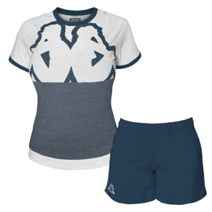 Completo Corto Donna KAPPA Cotone