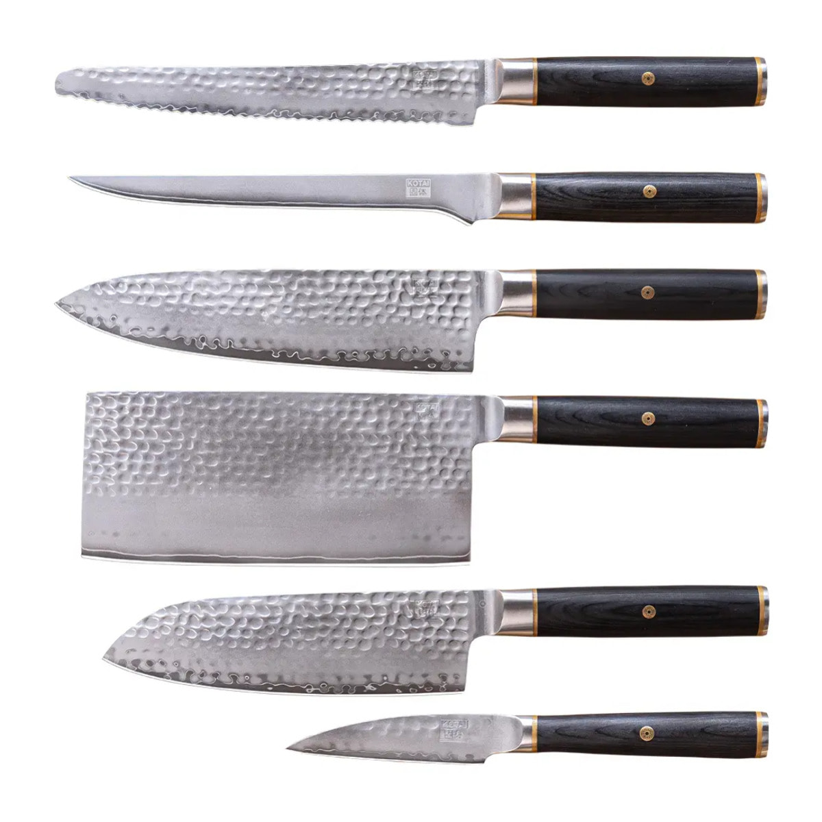 Set Completo di Coltelli (6 pezzi) - Collezione Pakka San-Mai