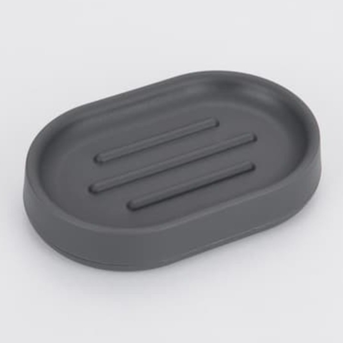 Mido Porte-savon en plastique, Gris (MIDO39)