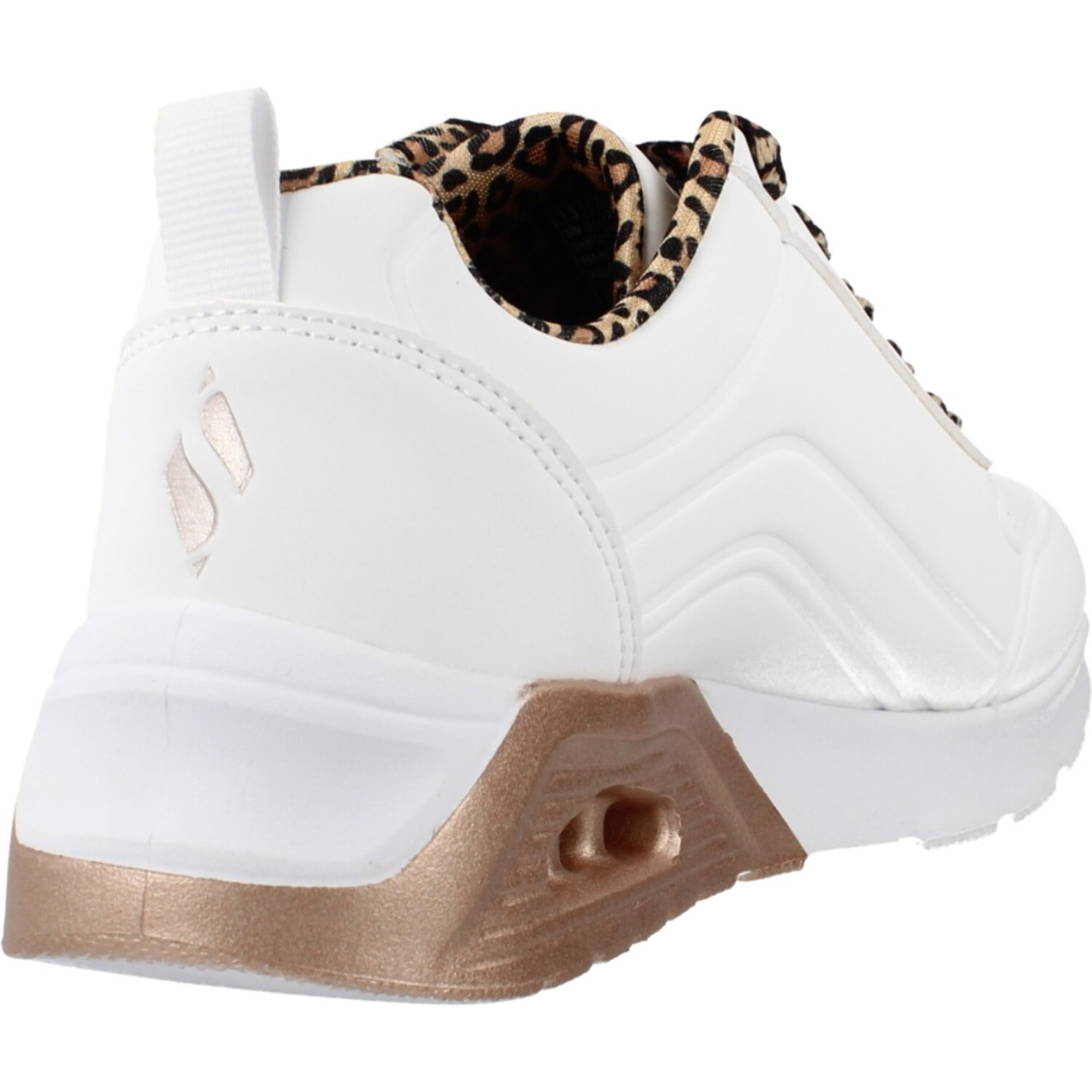 Zapatillas Niña Uno Lite 2.0 - Leopard Stride Blanco