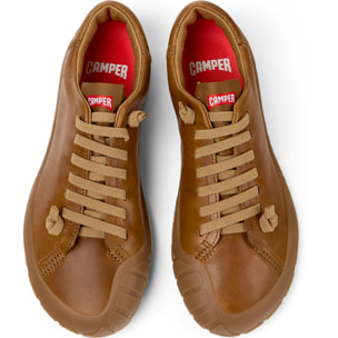 Zapatillas - CAMPER Peu Path+ - Marron - Piel lisa