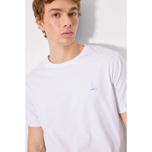 T-shirt a maniche corte Bianco