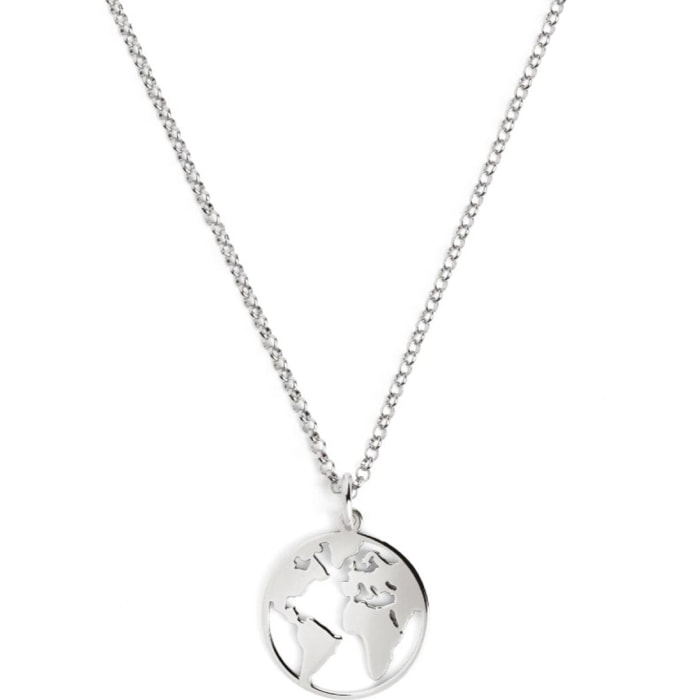 Collar Mundo Plata