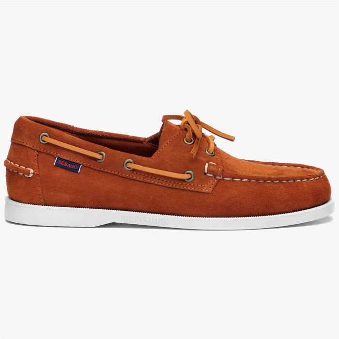 Sebago - Docksides Uomo Marrone - Portland Flesh Out