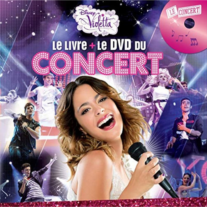 Disney | Violetta: Le livre du concert | Livre d'occasion