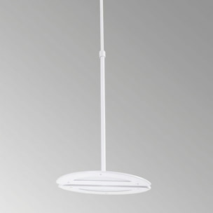 LEDS·C4 Dawn Lámpara Colgante de Techo LED Modulable de Diseño Moderno Luz LED Cálida 3000K con Potencia de 27.8W y 1947lm