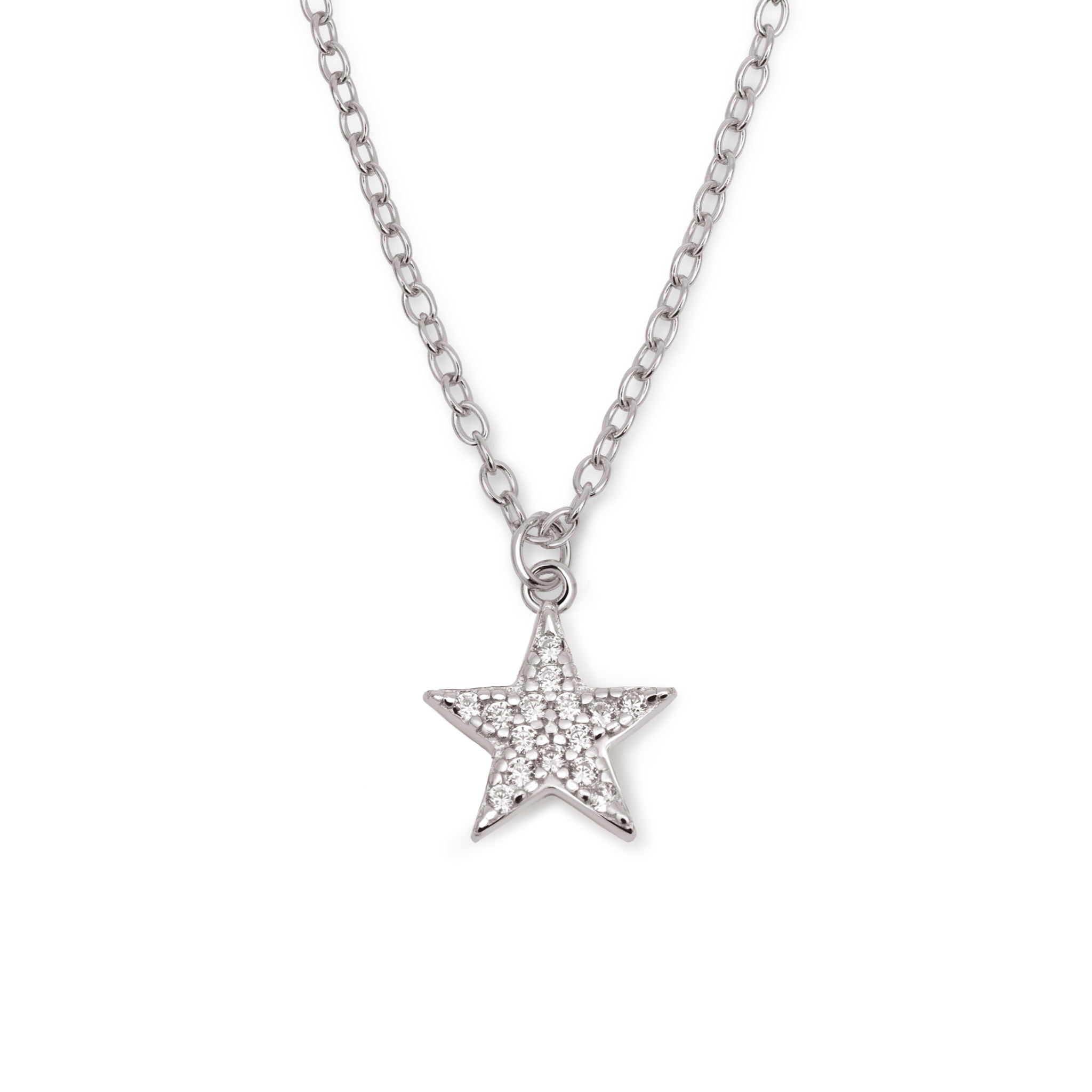 Collana Lyra Star in Argento