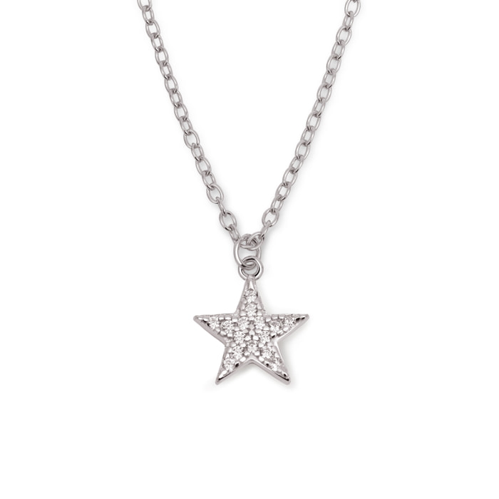 Collana Lyra Star in Argento