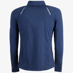 Felpa Esercito sport a maniche lunghe blu donna