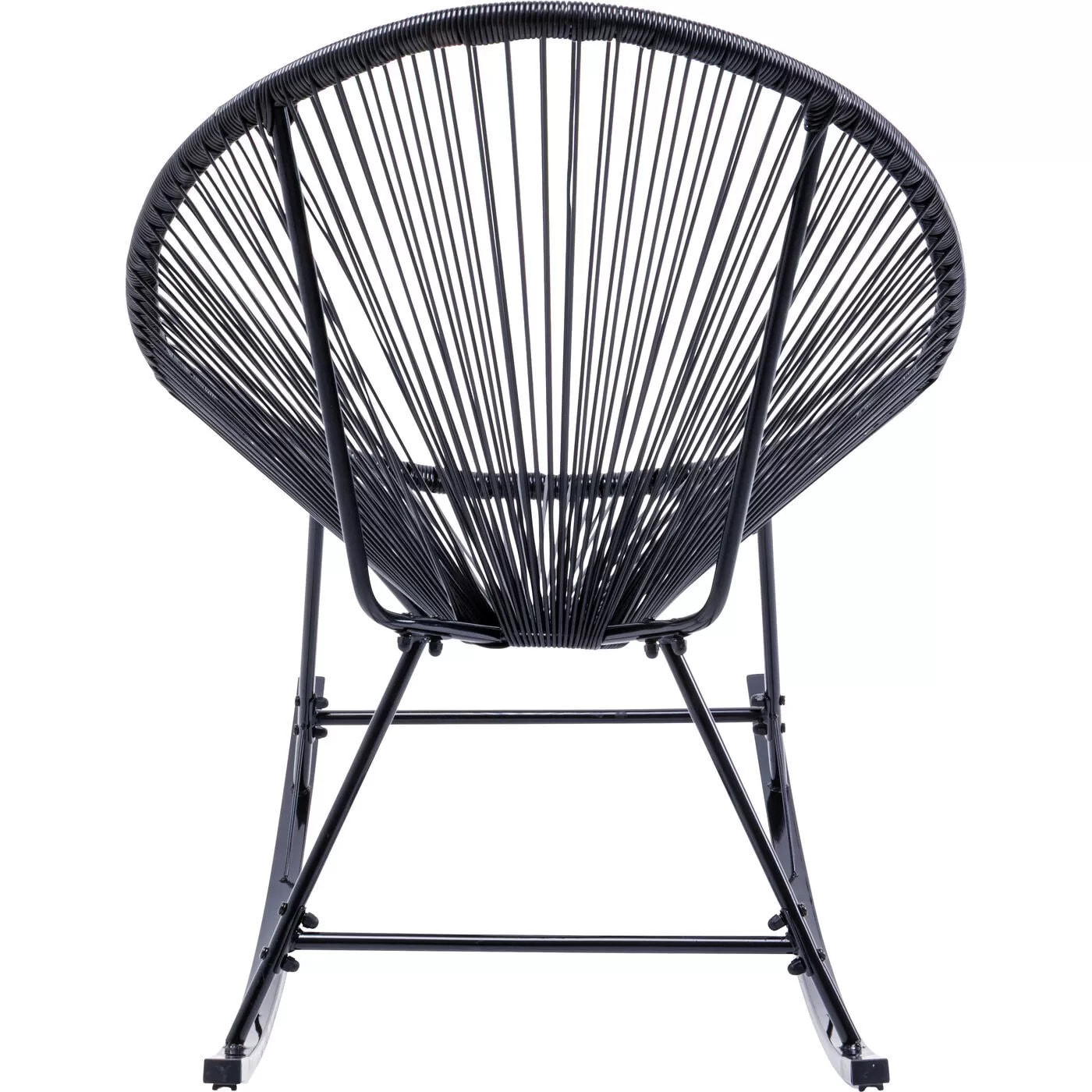 Fauteuil à bascule Acapulco noir Kare Design