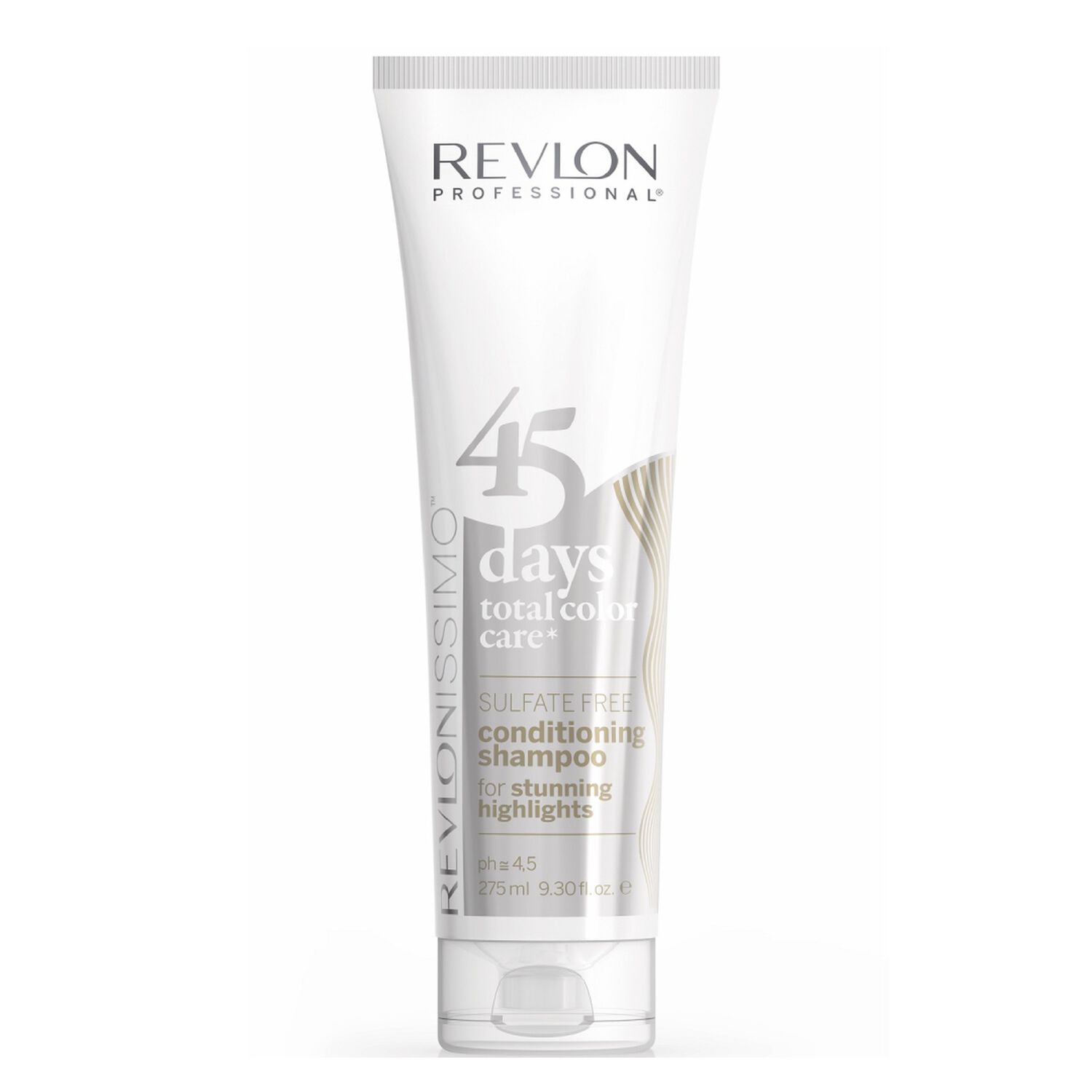 45 DAYS - Cheveux Blonds blanc & platines - Shampooing et Après-shampooing 2en1 Protecteur de Couleur 275 ml