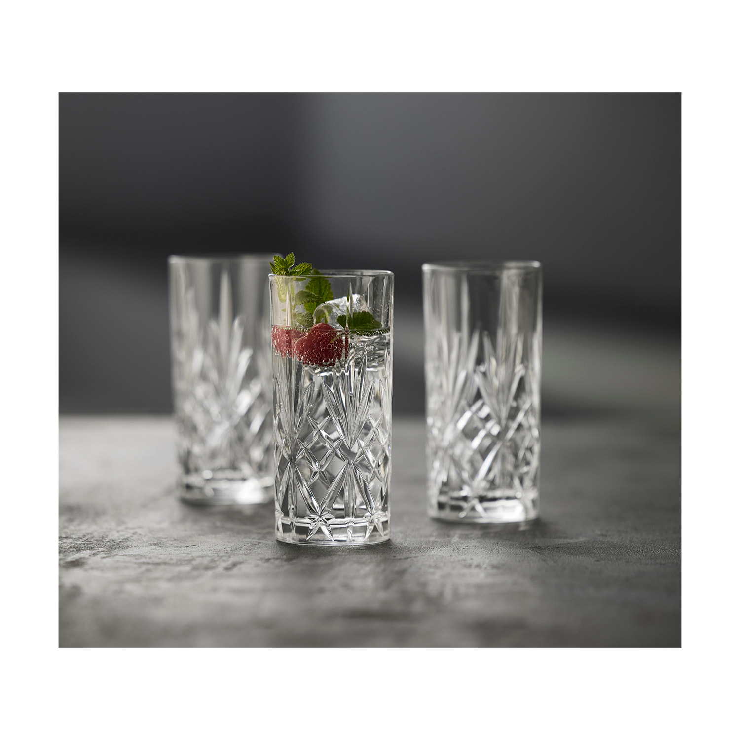 Set de 6 verres highball Melodia 36cl