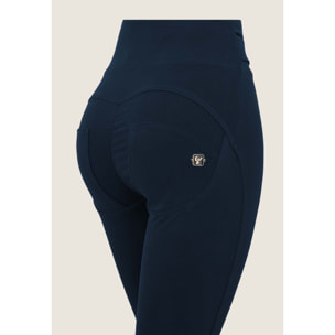 Pantaloni WR.UP® superskinny 7/8 vita alta con decori oro