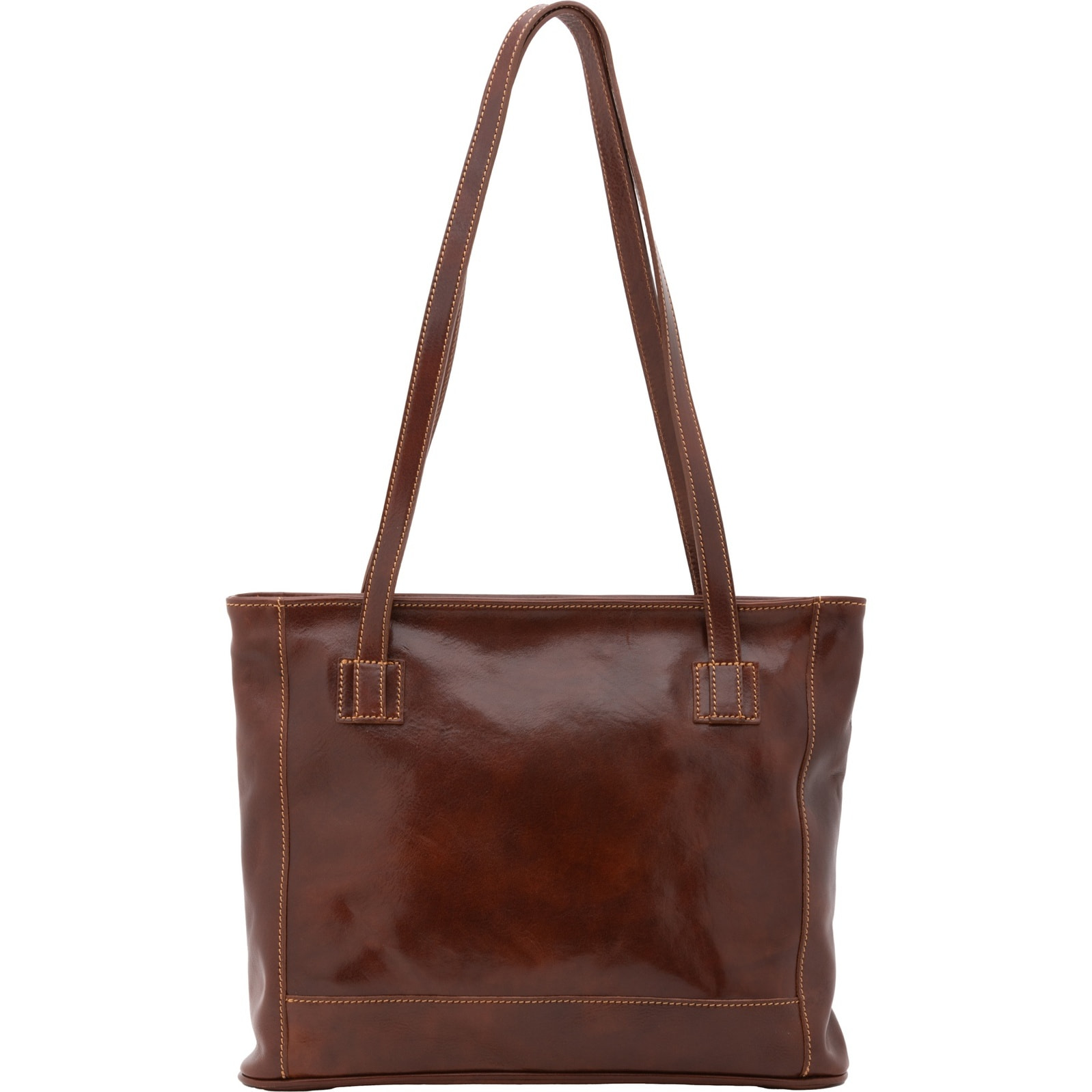 Borsa a spalla da donna - Modello Cressa - Vera pelle - 30.0 x 37.0 x 8.0 cm