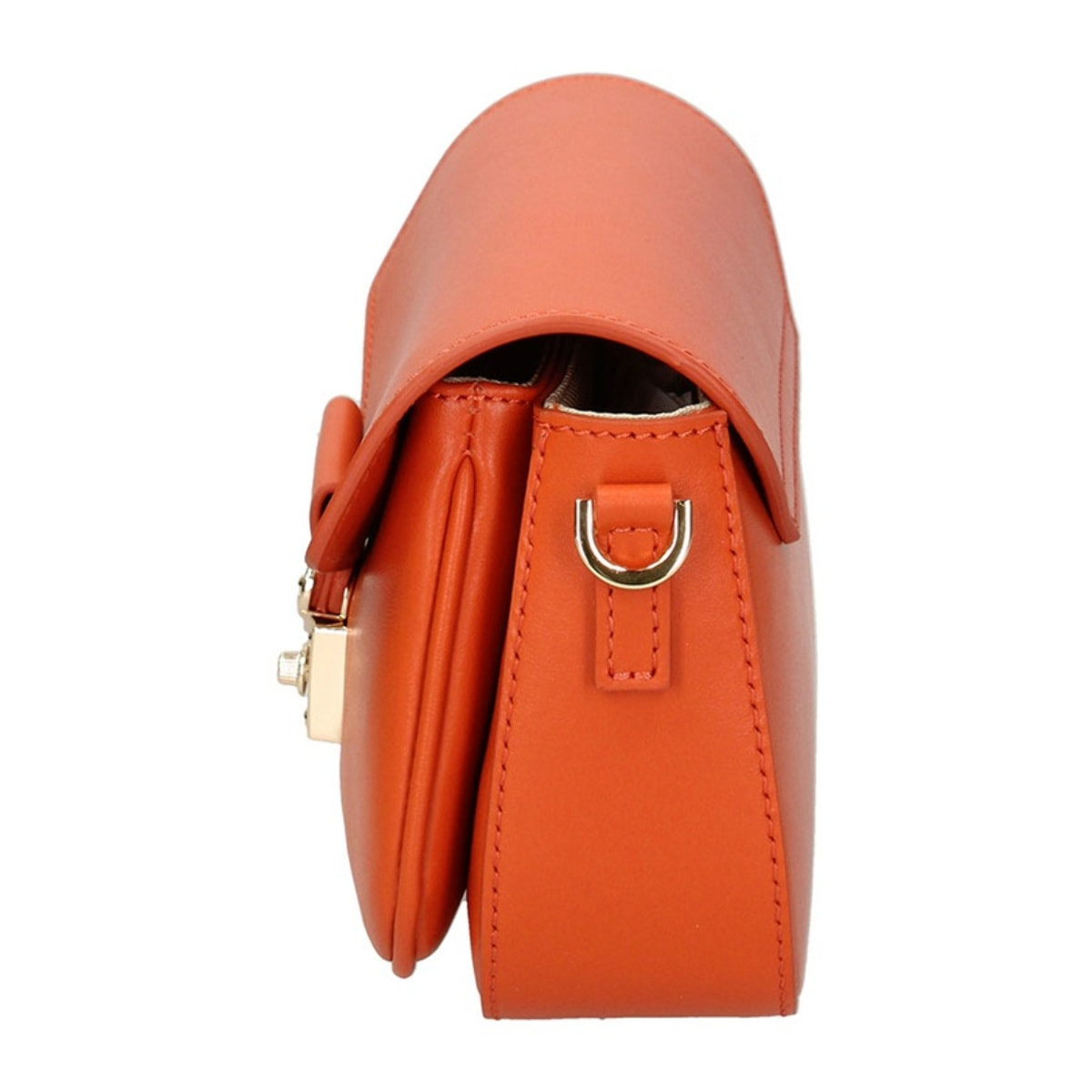 Borsa a tracolla da donna - Modello False - Vera pelle - 18.0 x 12.0 x 5.5 cm