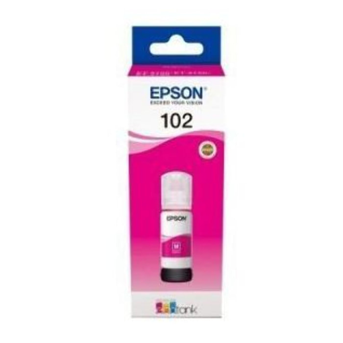 Cartouche d'encre EPSON Bouteille d'Encre Ecotank 102 Magenta - C13T03R340