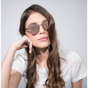 Gafas de sol OCEAN LOIRET - Gris / Plana revo rosa