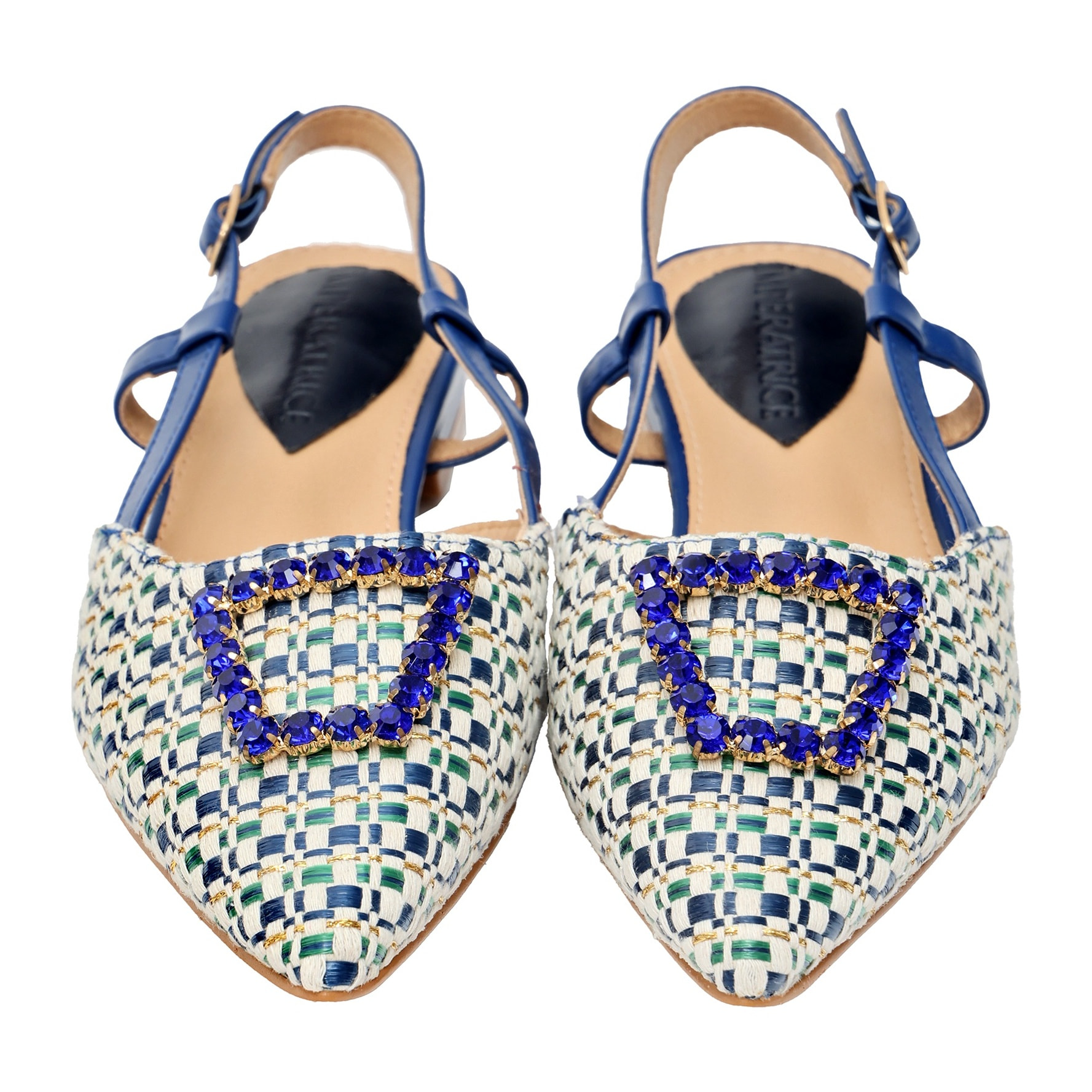 Sandali bassi - applicazione accessorio - tacco 2,5 cm