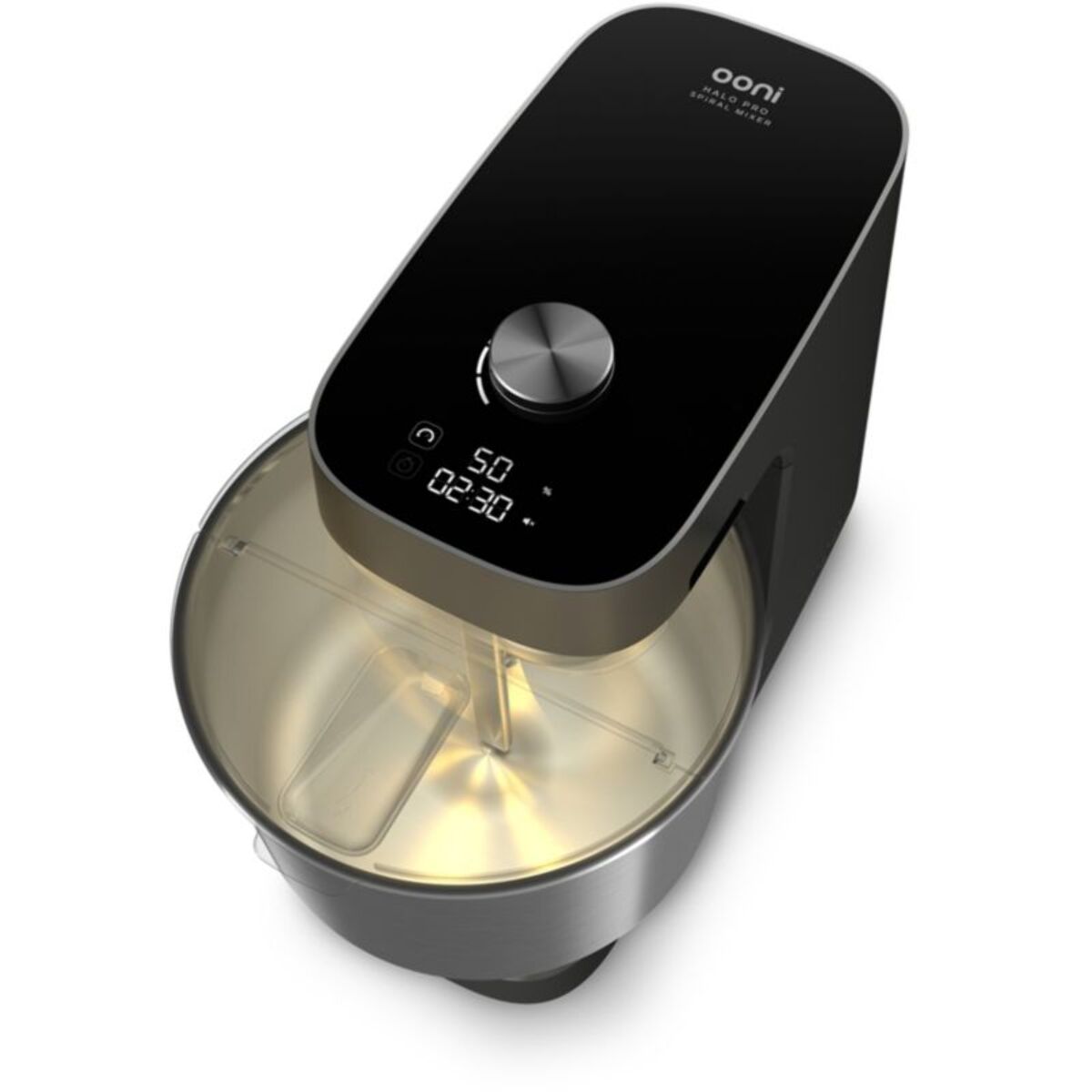 Robot pâtissier OONI Halo Pro gris,  7 L, 58 vitesses, transmission directe