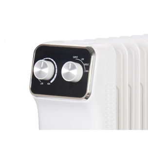 Radiateur d'huile blanc avec réservoir d'humidification 2800   W