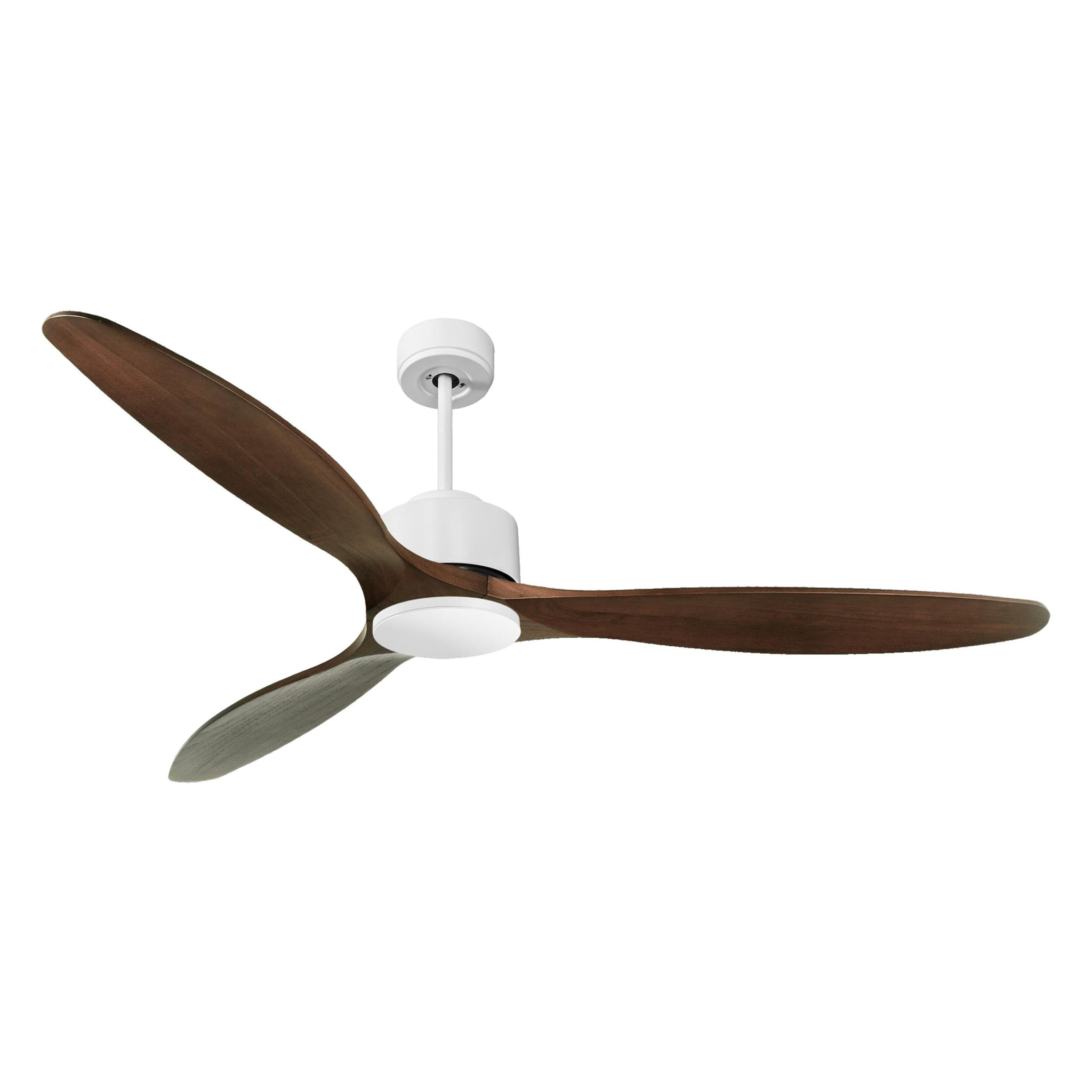 Ventilateur de plafond ø166 cm avec Wifi Réversible Hypersilence 40   W Blanc