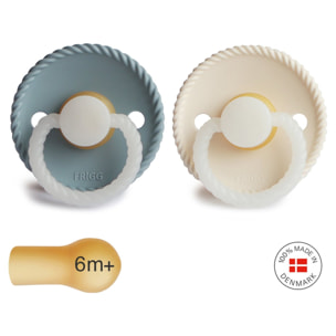Frigg Pack 2 Chupetes Night Latex Rope