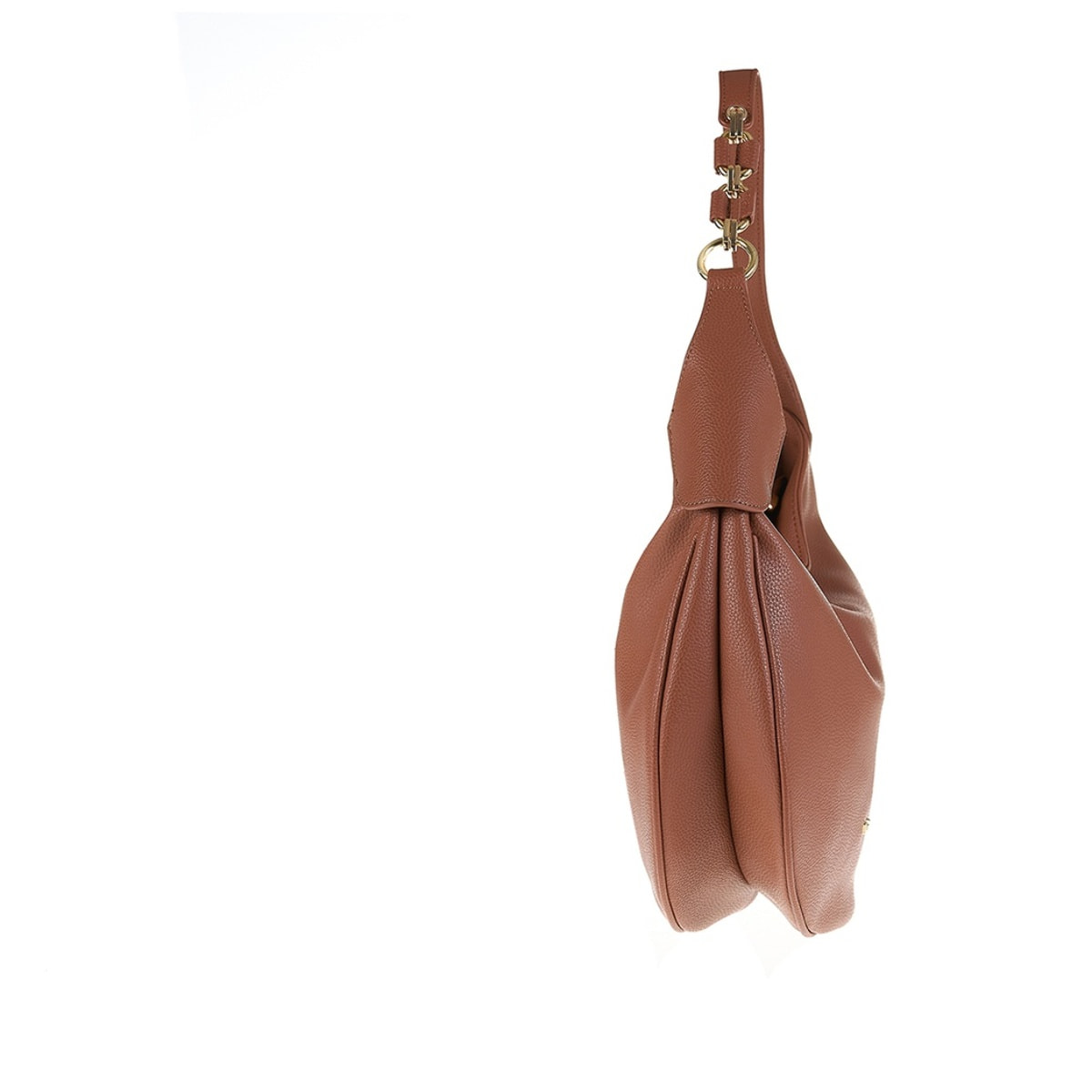 Borsa a spalla da donna Made in Italy - Modello Celeste Lux - 100% pelle - 33.0 x 25.5 x 12.0 cm