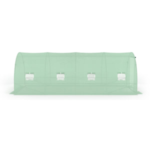 Serre 18m² verte - gamme maraichère