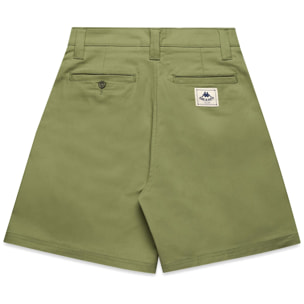 Kappa - Pantaloni Corti Donna Verde - Ercilia