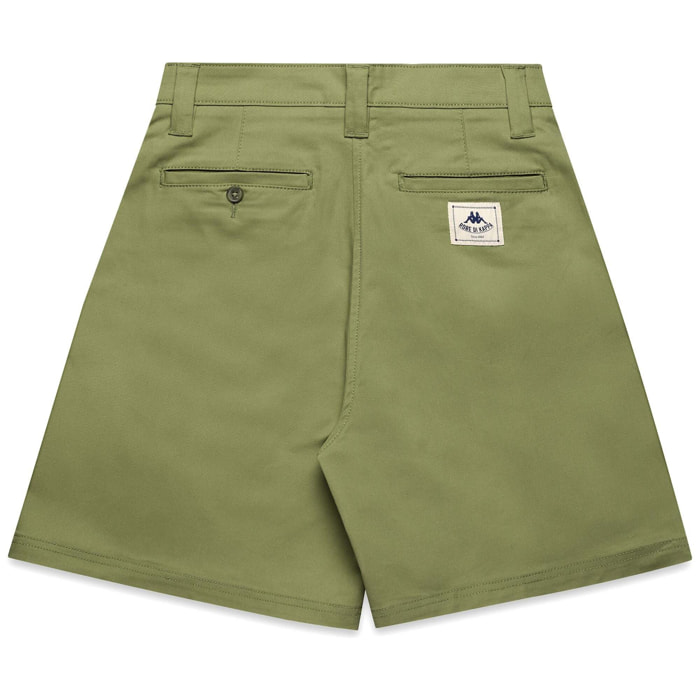 Kappa - Pantaloni Corti Donna Verde - Ercilia