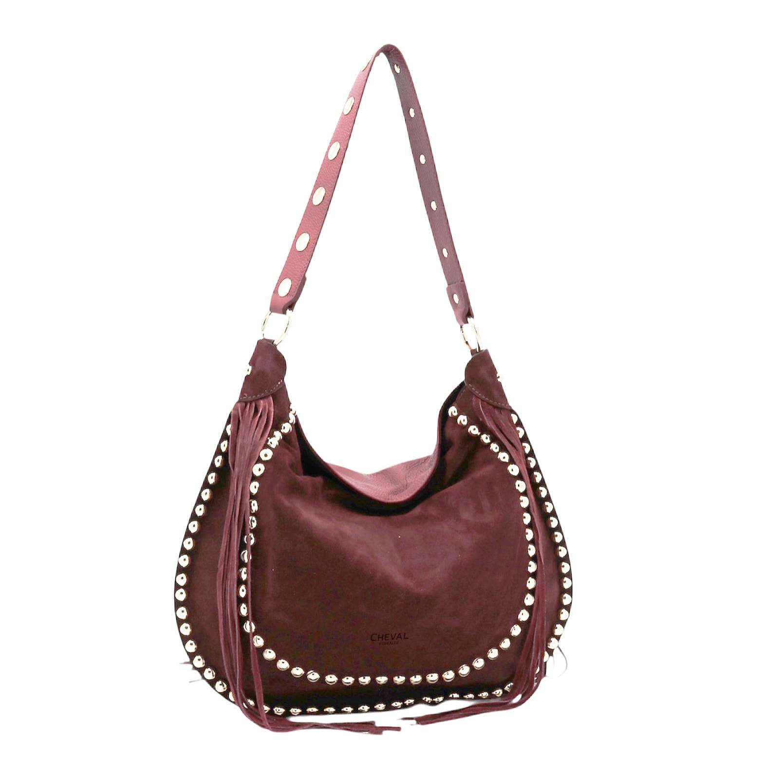 Borsa a spalla Cheval Firenze Dalia Bordeaux
