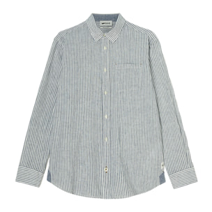 GAS camicia uomo navy blue