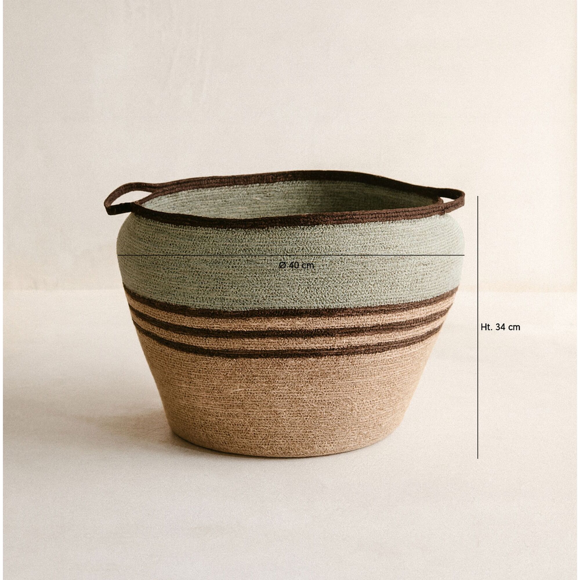 Panier en jonc de mer h40cm CHOBIE