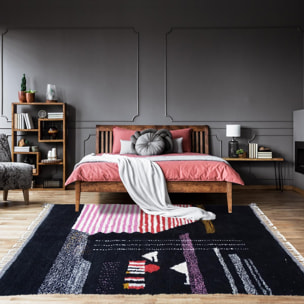 Authentique tapis berbère fait à la main en laine TAROM