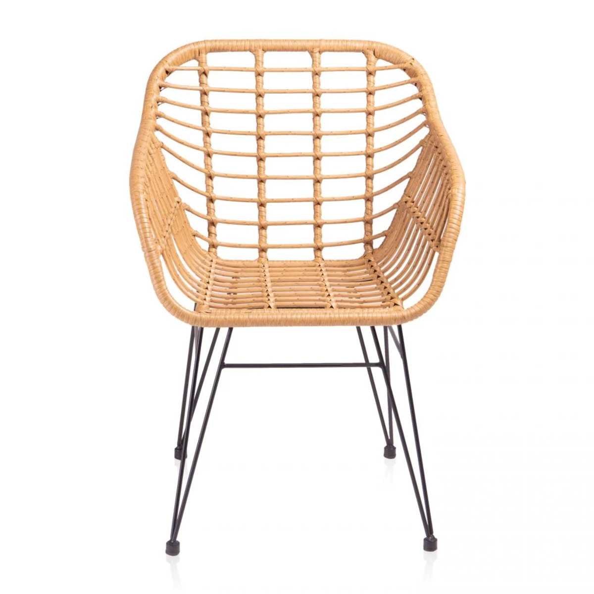 Pack 2 sillas de exterior Zaza Rattan