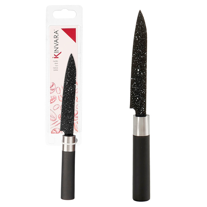 Cuchillo pequeño acabado mármol 24cm