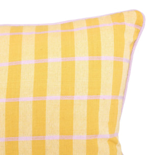 Coussin Poolside 40x40cm jaune