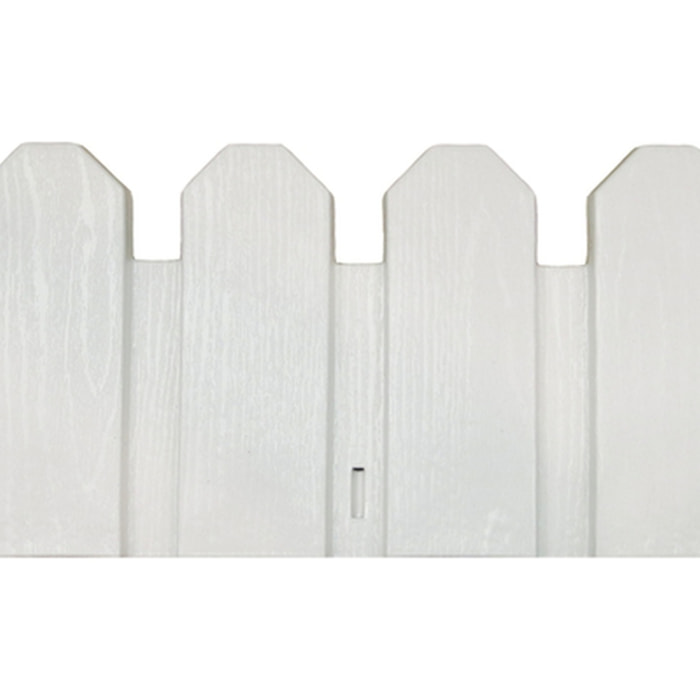 Bordura De Jardin Sierra Border 0.20x0.80 M Blanco