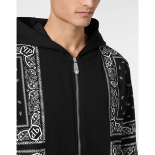 PHILIPP PLEIN Hoodie Sweatjacket PAISLEY
