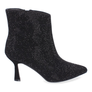 Botines de Tacón para Mujer, Comodas y Elegantes con Brillos