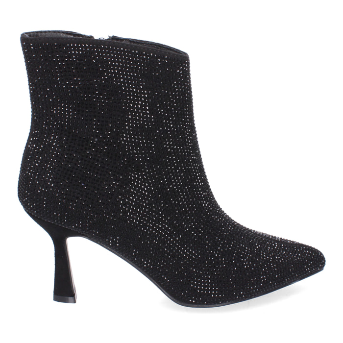 Botines de Tacón para Mujer, Comodas y Elegantes con Brillos