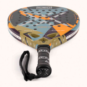 MUNICH FUSION X Pala de pádel polivalente con fibra de carbono 12K y tecnología X-Grip