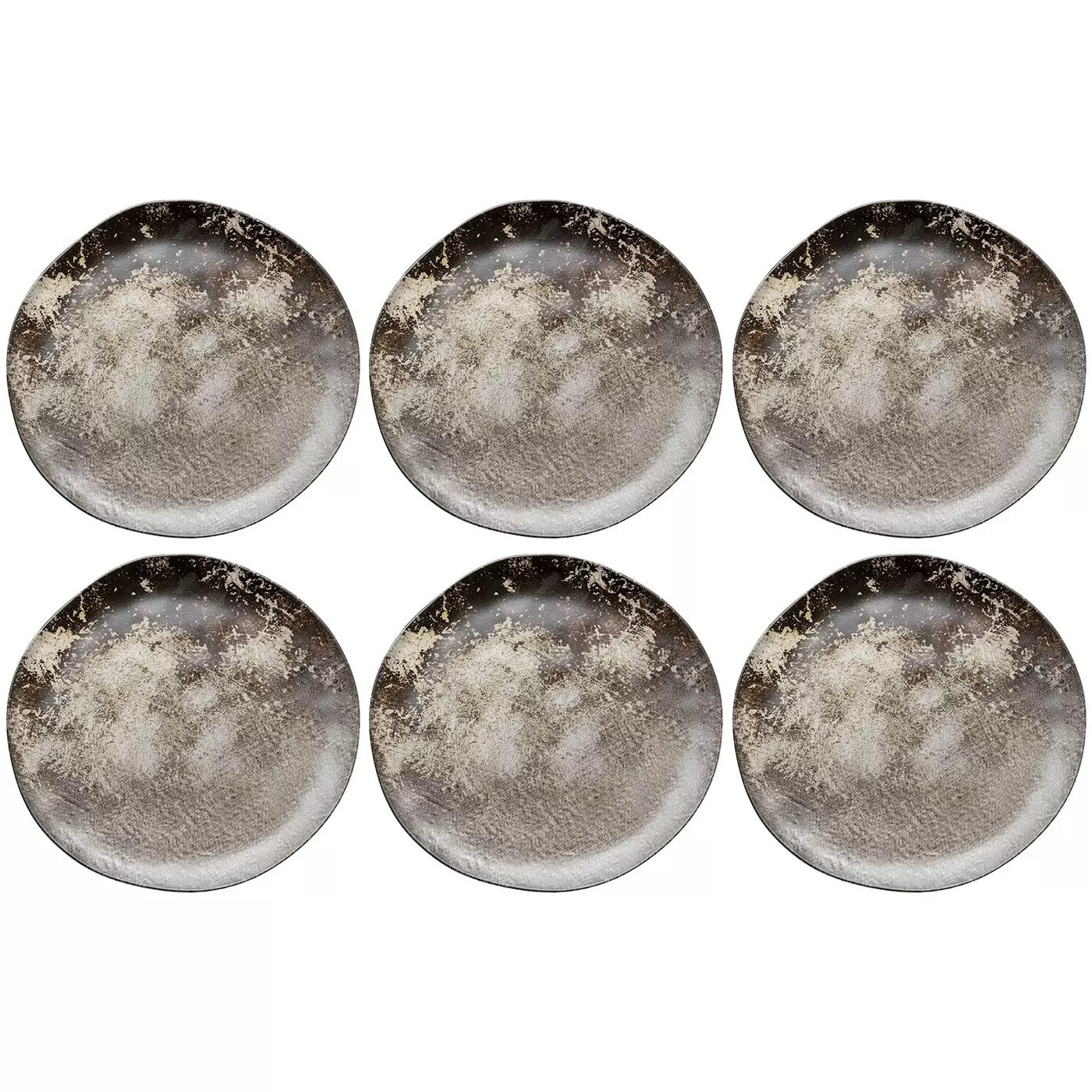 Assiettes Savannah 20cm set de 6 Kare Design