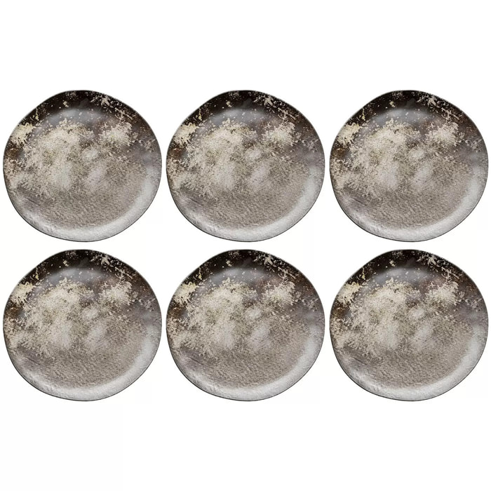 Assiettes Savannah 20cm set de 6 Kare Design