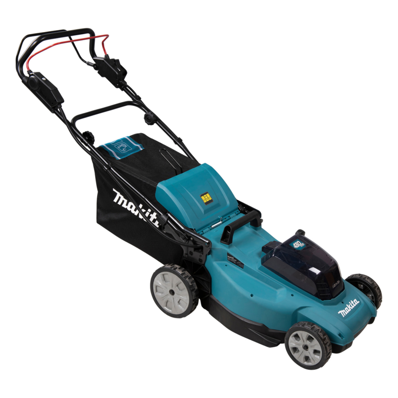Cortacésped autopropulsado 48 cm 36V (2x18V) LXT - MAKITA - con 2 baterías de 18V 5.0Ah - cargador dual - DLM481CT2
